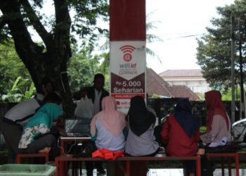 Taman digital. (Foto: Topsatu.