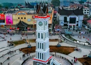 Jam gadang Bukittinggi. (Foto: ceritabukiktinggi)