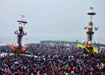 Pesta tabuik Piaman. (Foto: info Padangpariaman)