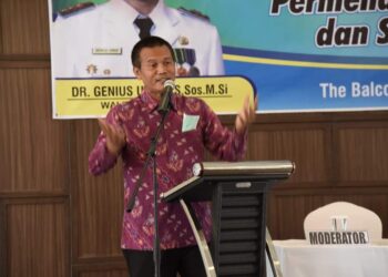 Walikota Pariaman Genius Umar.