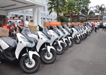 Motor Dinas Baru untuk Lurah di Padangpanjang.