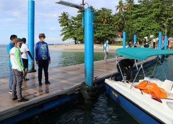 Walikota Pariaman Sidak Pulau Angso Duo, Sabtu, 15/5.