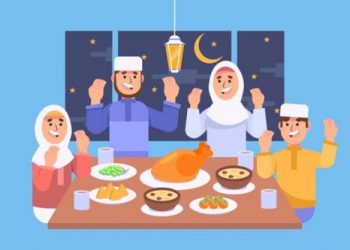 Ilustrasi buka bersama/Freepik