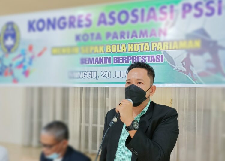 Ketua Askot PSSI Pariaman, Kardinal Feri.